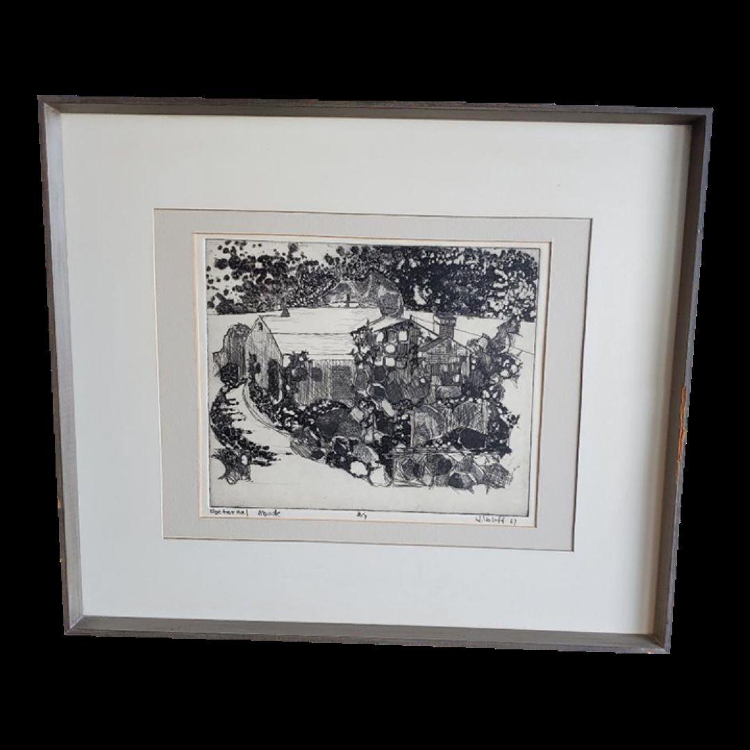 1967 Etching Titled, Dated, Signed 