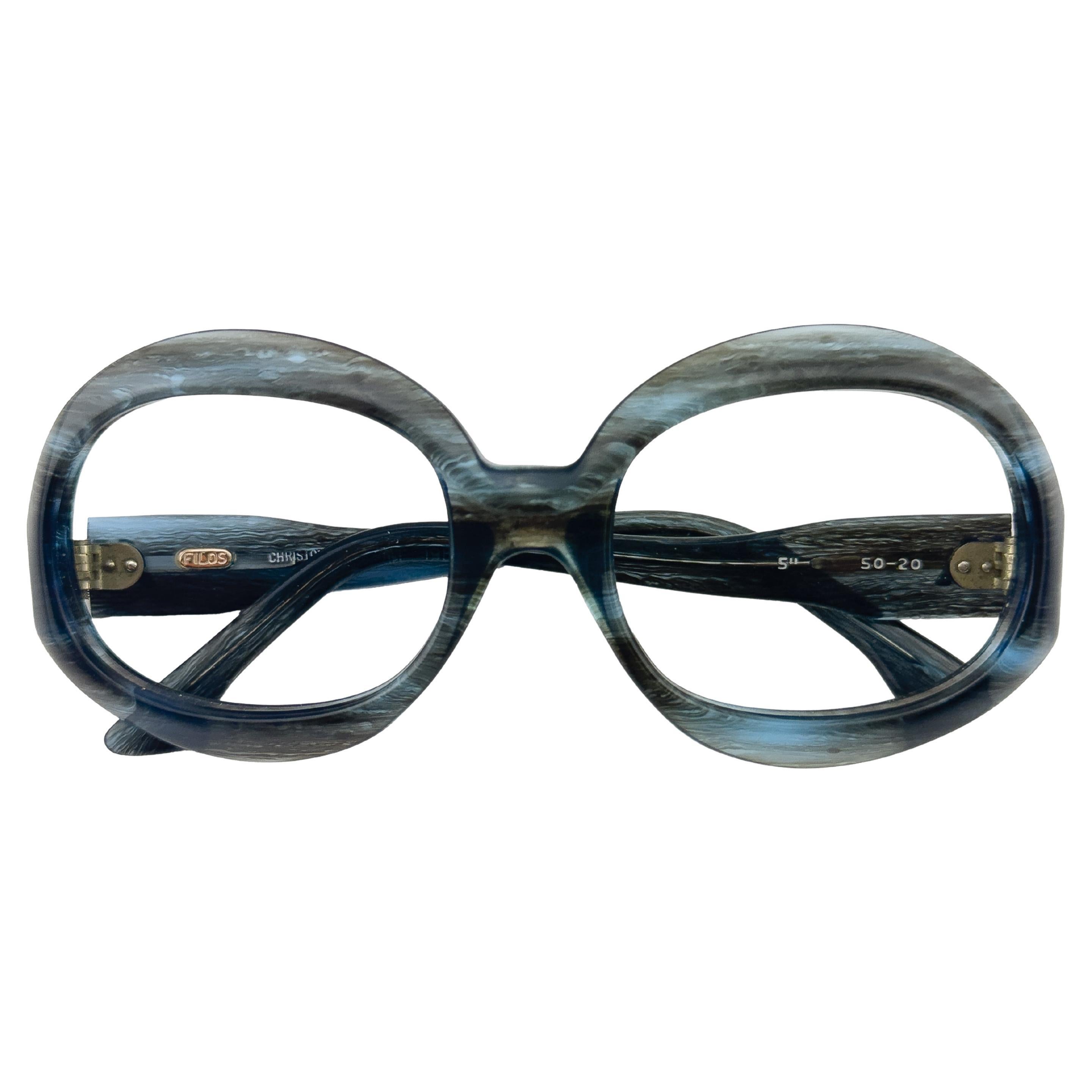 1967 Filos Christian Cornice in marmo blu e grigio in vendita