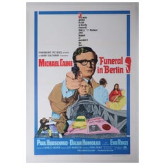 1967 Funeral in Berlin Original Vintage Poster