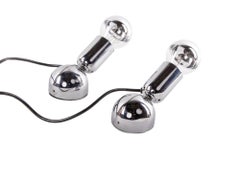 1967 Germania Ingo Maurer 'Pollux' Lampada da parete e da tavolo, Set di 2