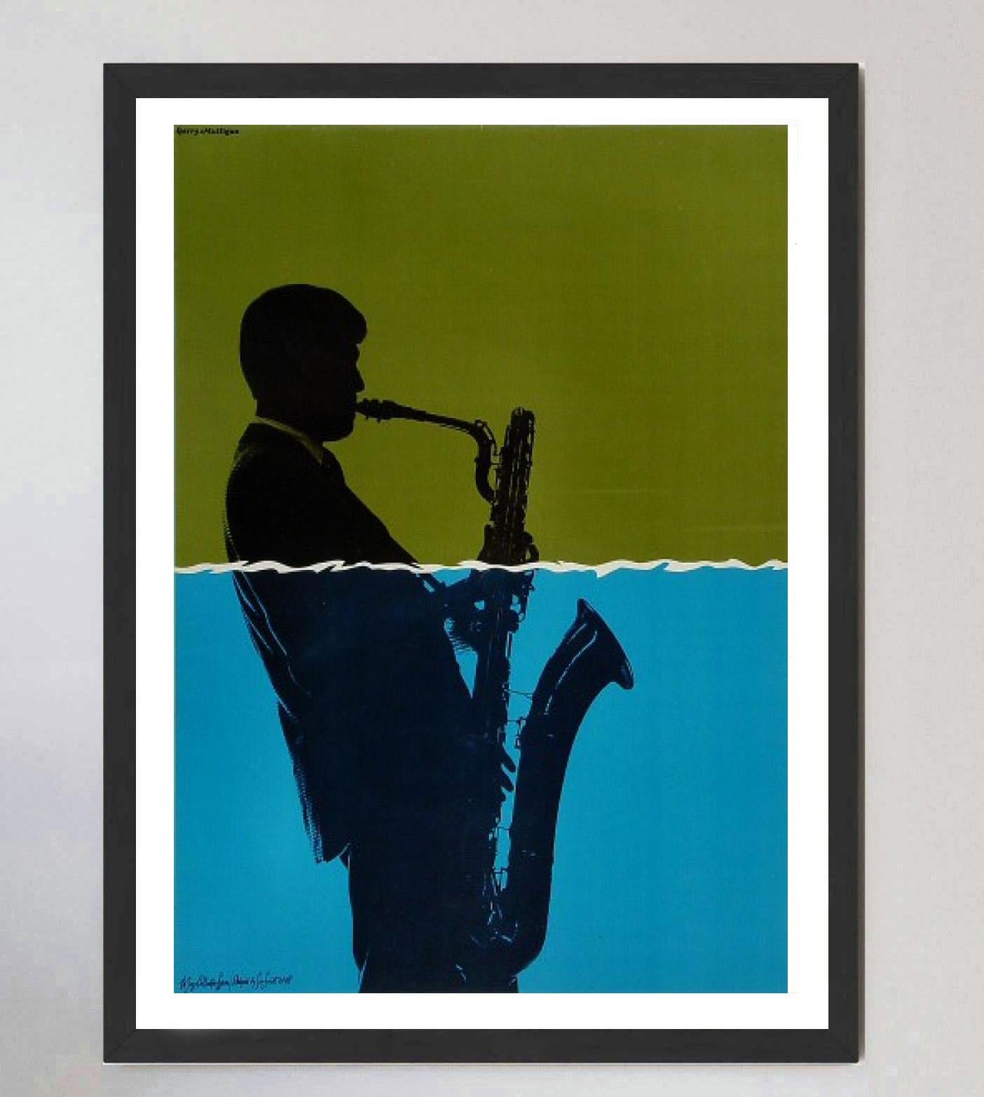 Americano 1967 Gerry Mulligan - Sam Smidt Poster originale d'epoca in vendita