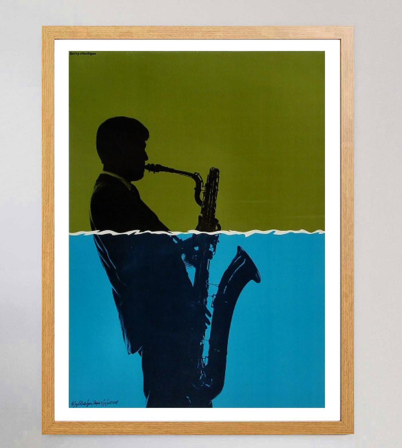1967 Gerry Mulligan - Sam Smidt Poster originale d'epoca In condizioni buone in vendita a Winchester, GB