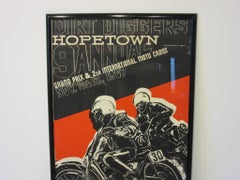 1967 Hopetown International Moto Cross Poster di Earl Newman