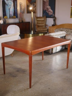 1967 H. H. Klein per il Tavolo da pranzo allungabile in teak danese Bramin