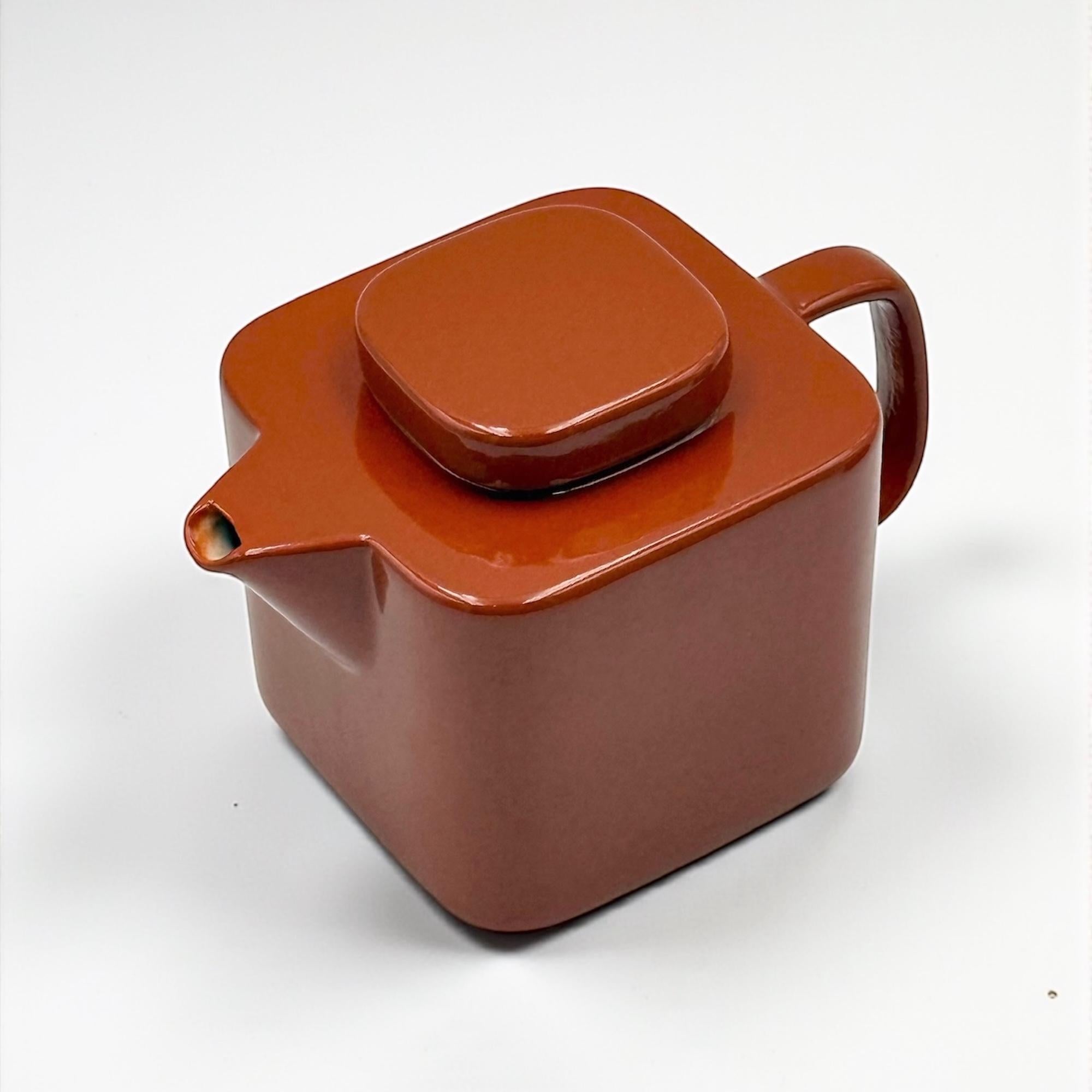 1967 Italian Modernist Sakura Tea Service by Makio Hasuike for Franco Pozzi Bon état - En vente à San Benedetto Del Tronto, IT