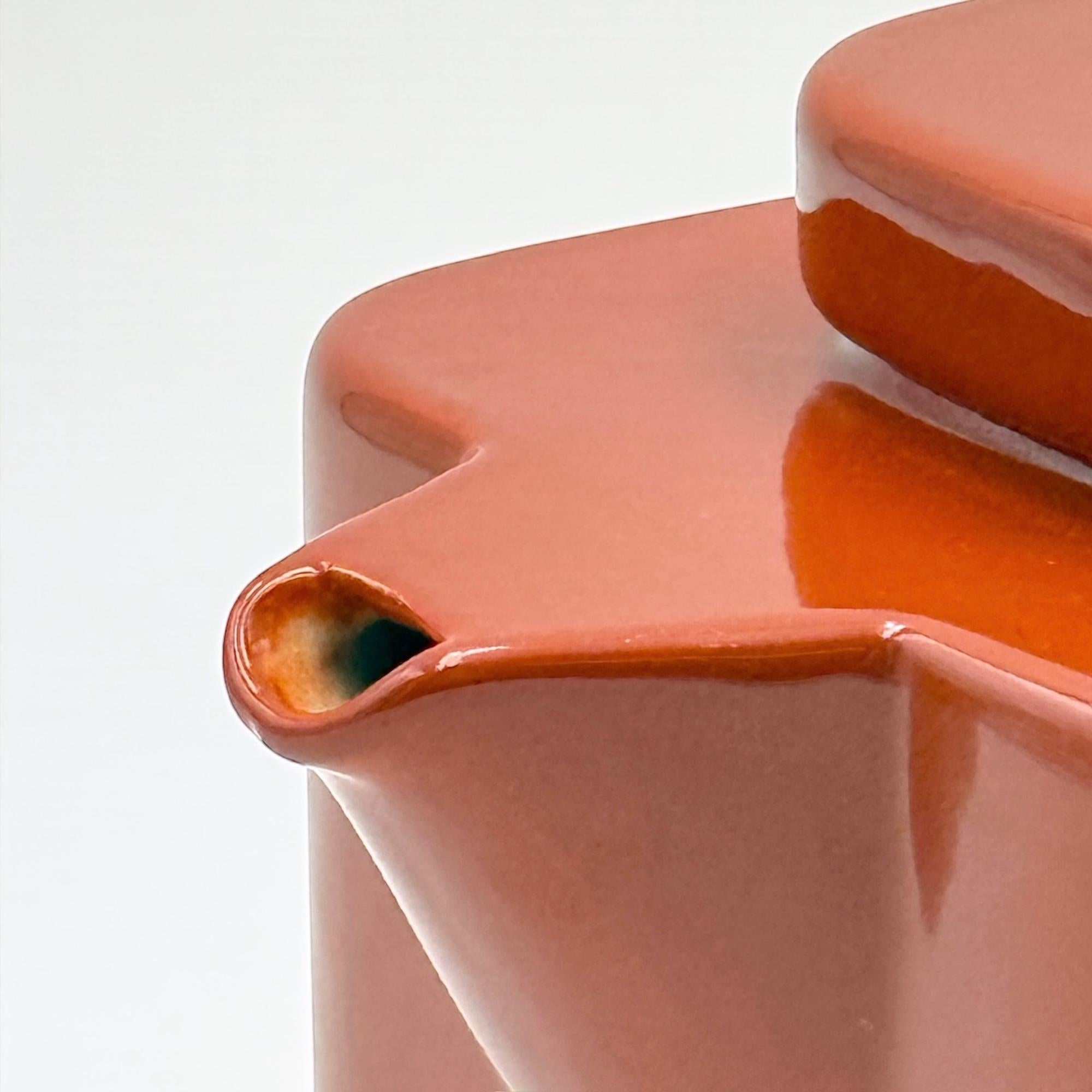 Milieu du XXe siècle 1967 Italian Modernist Sakura Tea Service by Makio Hasuike for Franco Pozzi en vente