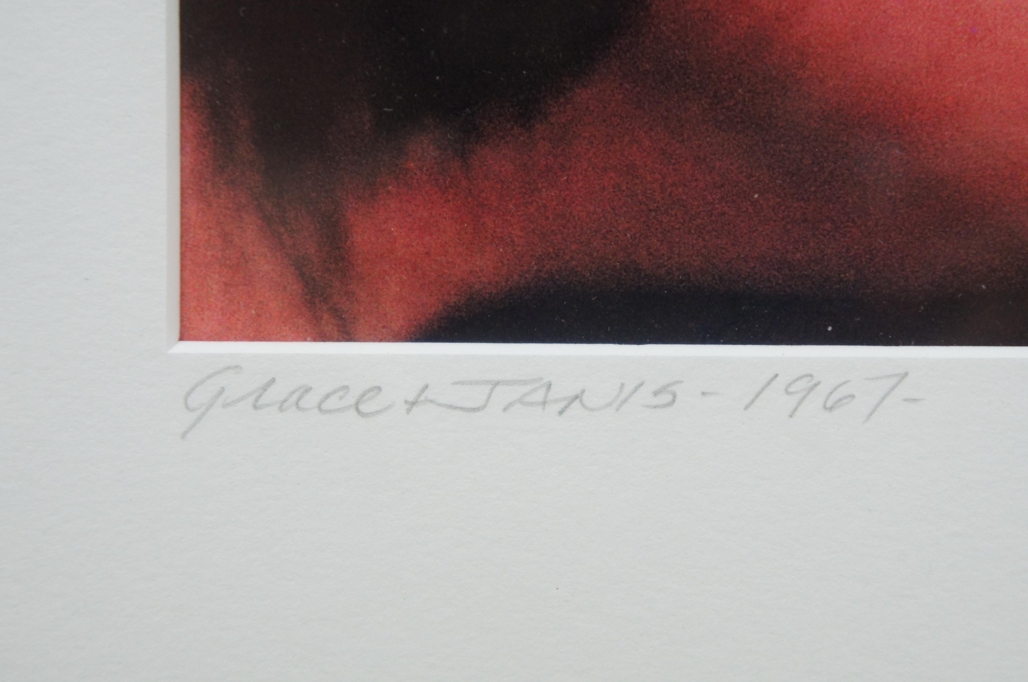 1967 Janis Joplin & Grace Slick 