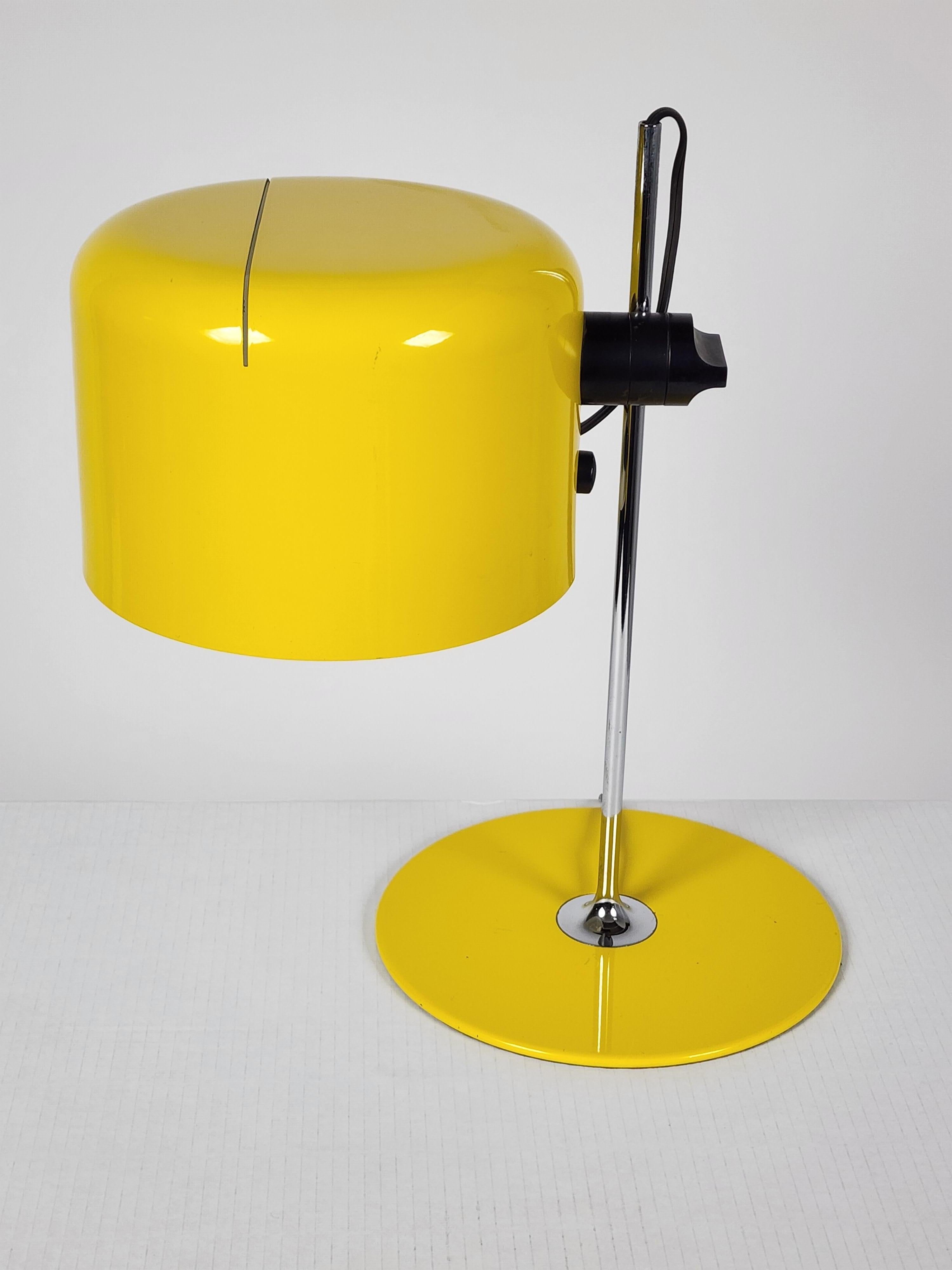 1967 Joe Colombo Early Edition of  '' Coupé '' Table Lamp , Italy In Good Condition For Sale In St- Leonard, Quebec