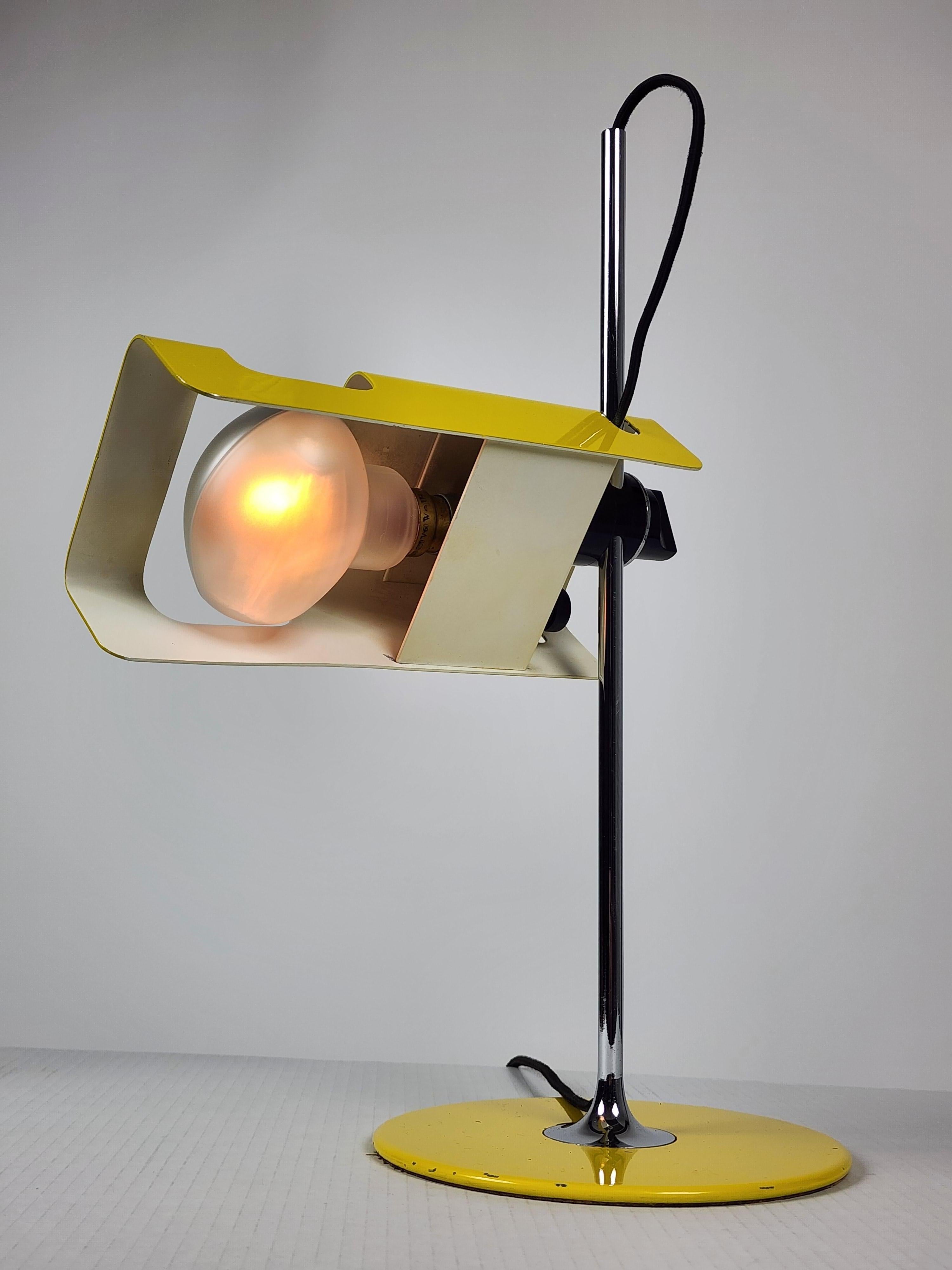 1967 Joe Colombo Spyder Table Lamp Model 291 for Oluce, Italy 2
