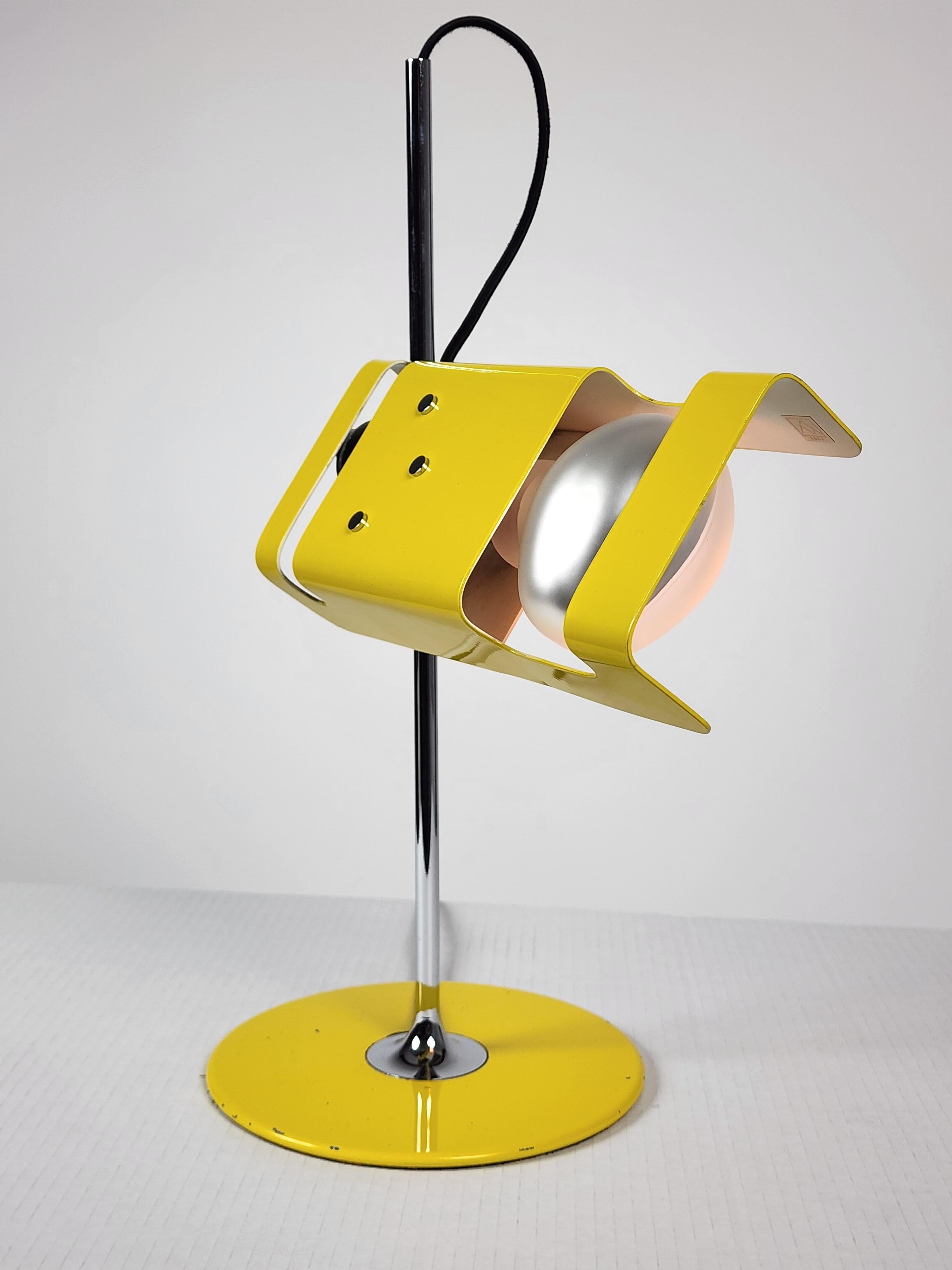 1967 Joe Colombo Spyder Table Lamp Model 291 for Oluce, Italy 9