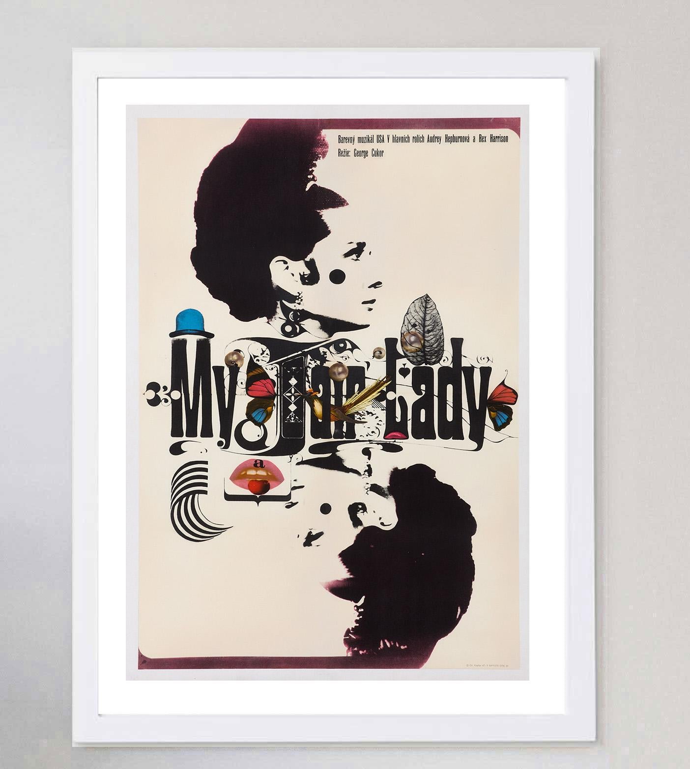 1967 My Fair Lady (tchèque) Affiche originale d'époque Bon état - En vente à Winchester, GB