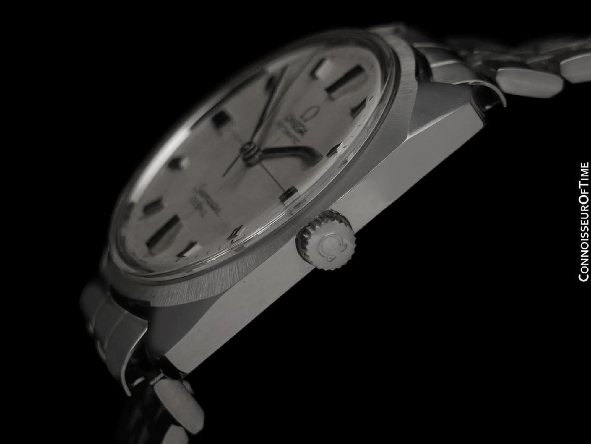 1967 Omega Seamaster Cosmic Herren Vintage Cal. 552 Automatikuhr - SS im Angebot 1