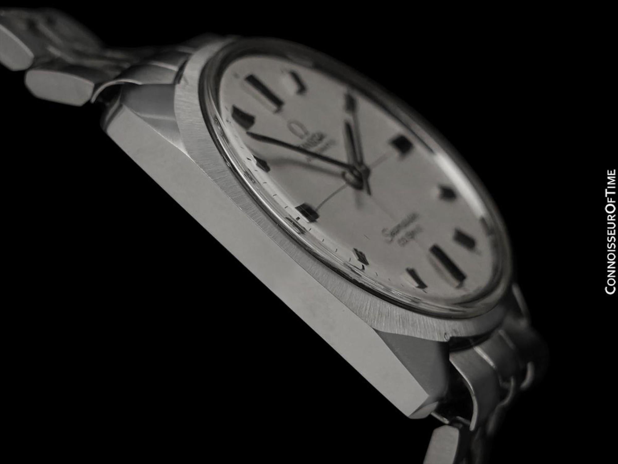 1967 Omega Seamaster Cosmic Herren Vintage Cal. 552 Automatikuhr - SS im Angebot 2