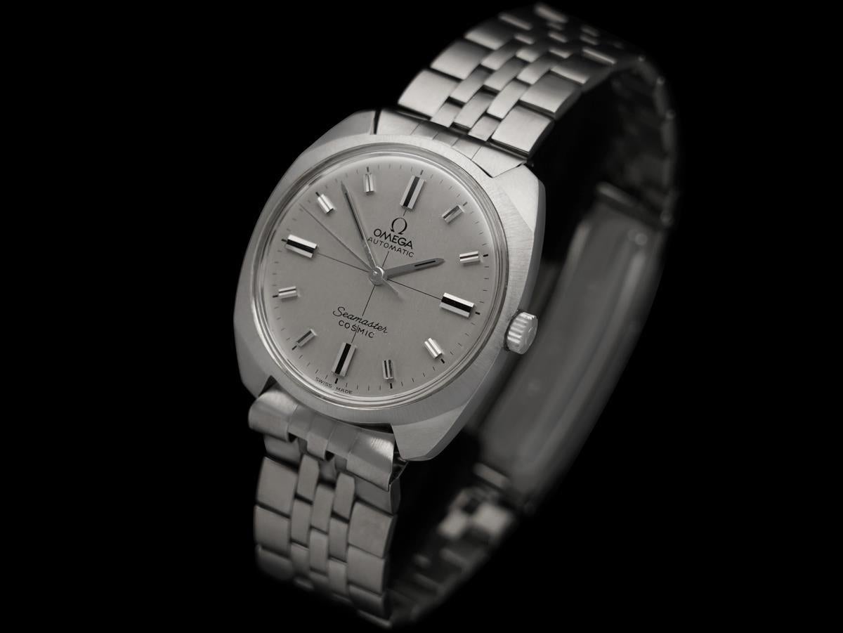 1967 Omega Seamaster Cosmic Herren Vintage Cal. 552 Automatikuhr - SS im Zustand „Hervorragend“ im Angebot in Suwanee, GA