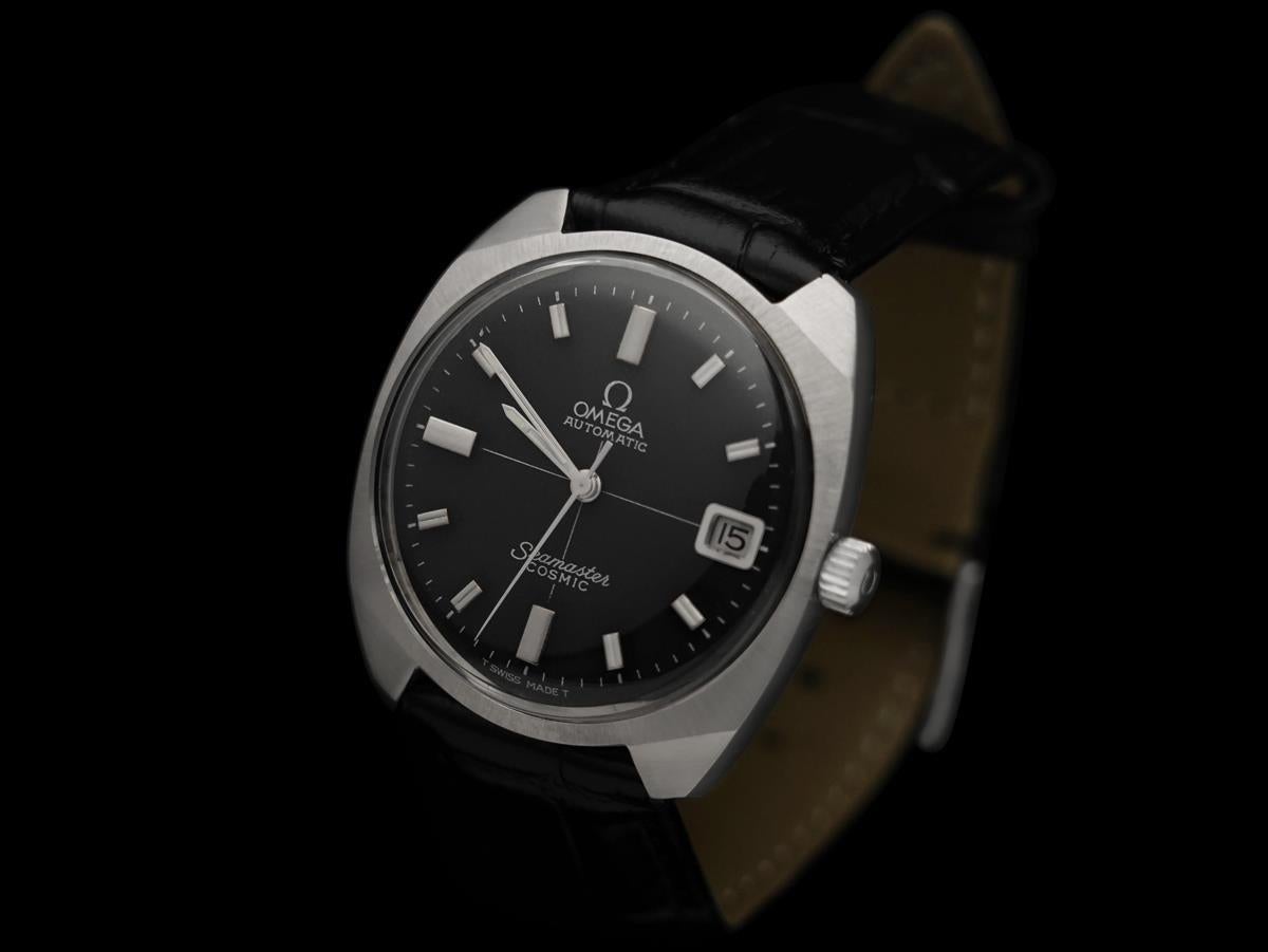 1967 Omega Seamaster Cosmic Mens Vintage Cal. 565 Automatic Watch - SS In Good Condition For Sale In Suwanee, GA