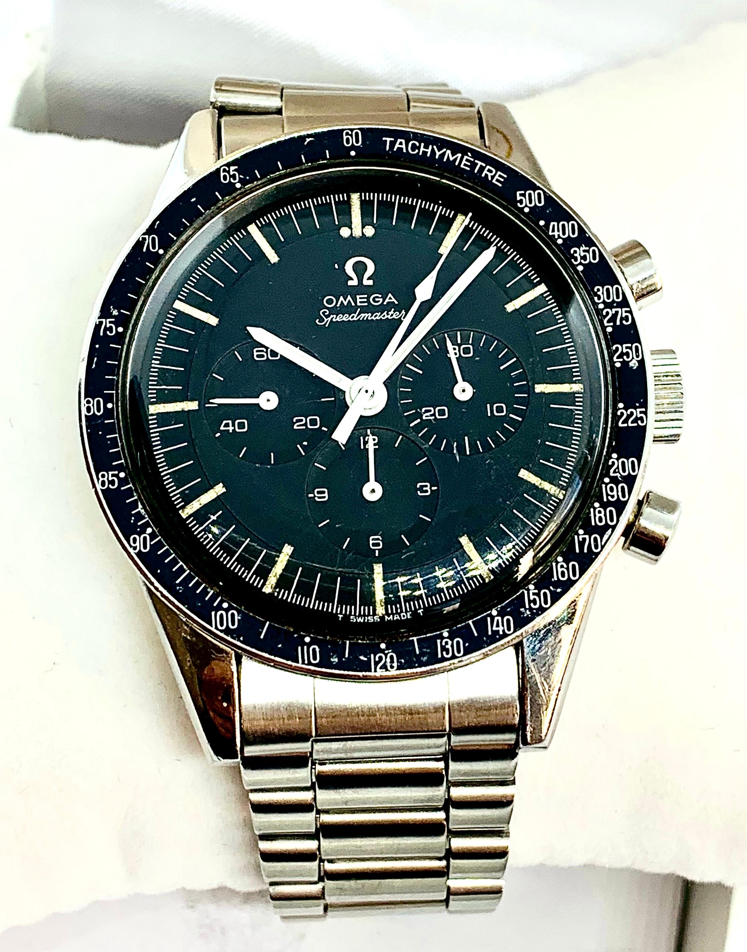 Modern 1967 Omega Speedmaster Stainless Steel 