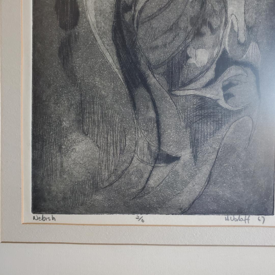 1967 Original Etching Title Date Signed Numbered 