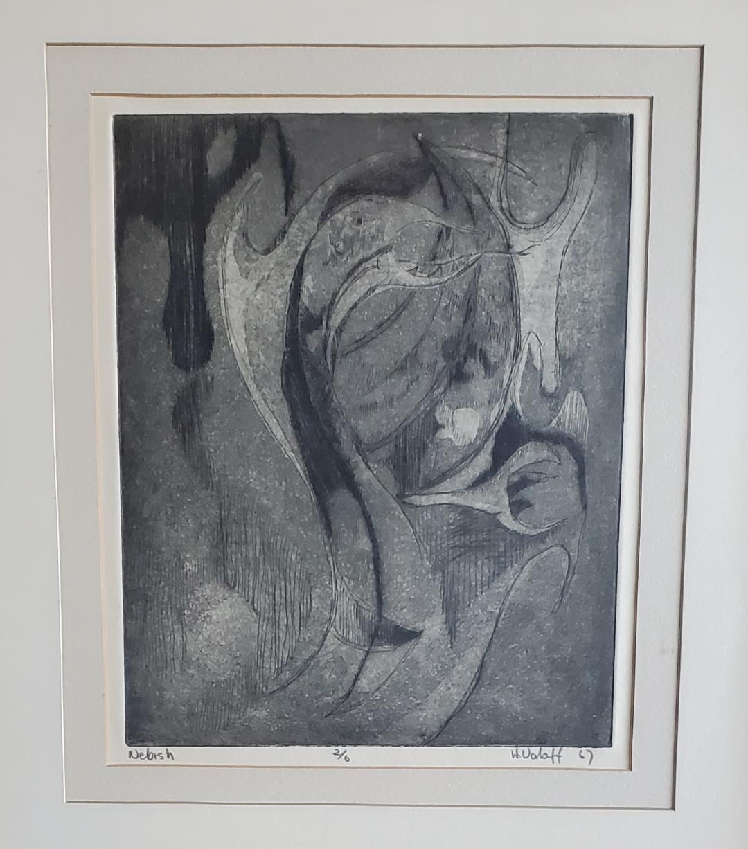 1967 Original Etching Title Date Signed Numbered 