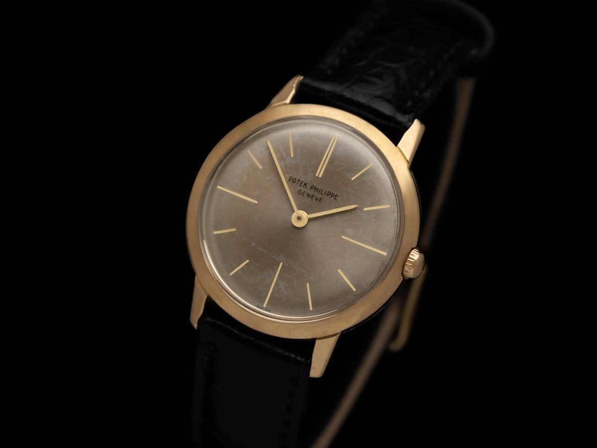 1967 Patek Philippe Vintage Reloj de Caballero de cuerda manual Ref. 2593 Reloj de vestir - Oro de 18 quilates en Bueno estado para la venta en Suwanee, GA