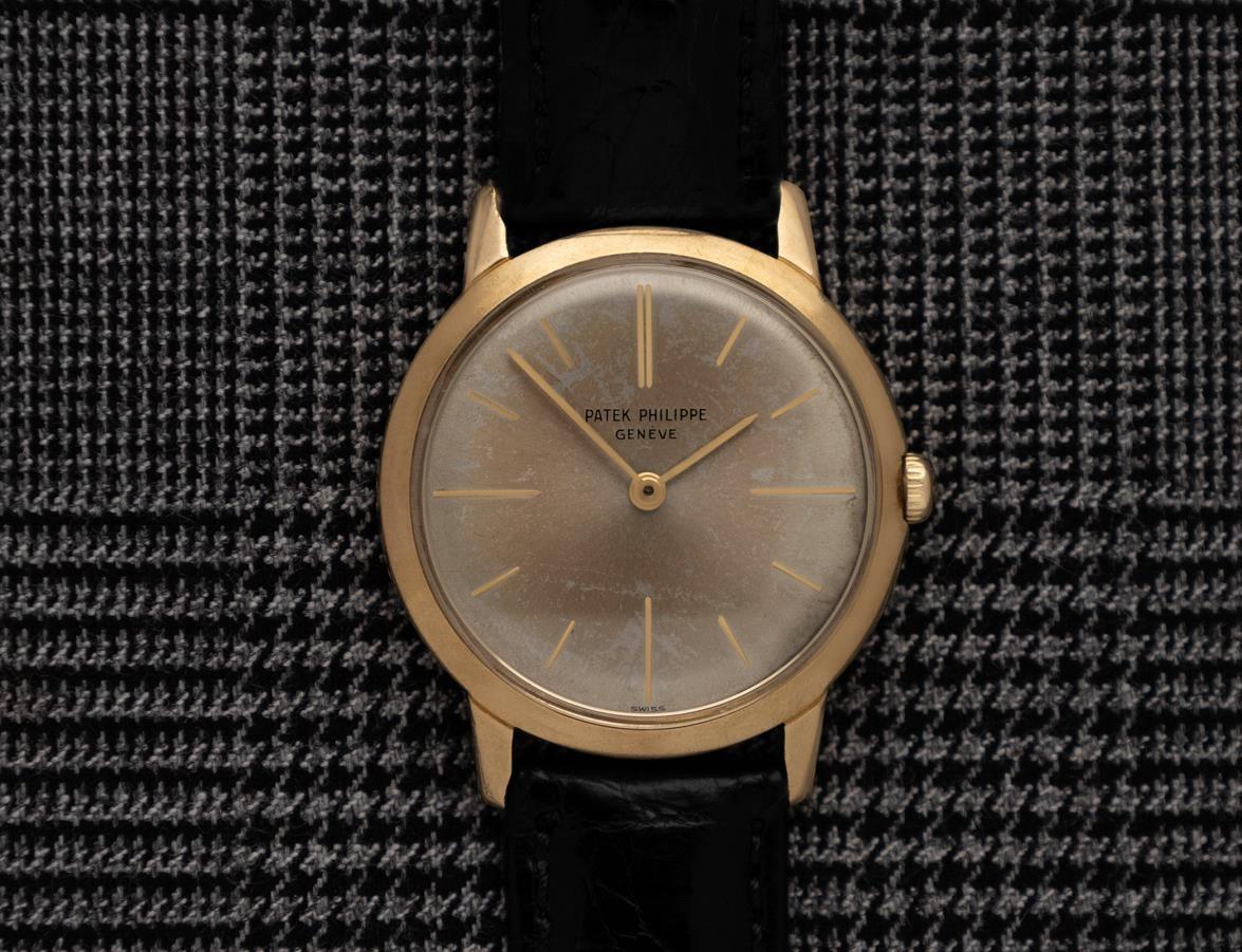 1967 Patek Philippe Vintage Reloj de Caballero de cuerda manual Ref. 2593 Reloj de vestir - Oro de 18 quilates en venta 1
