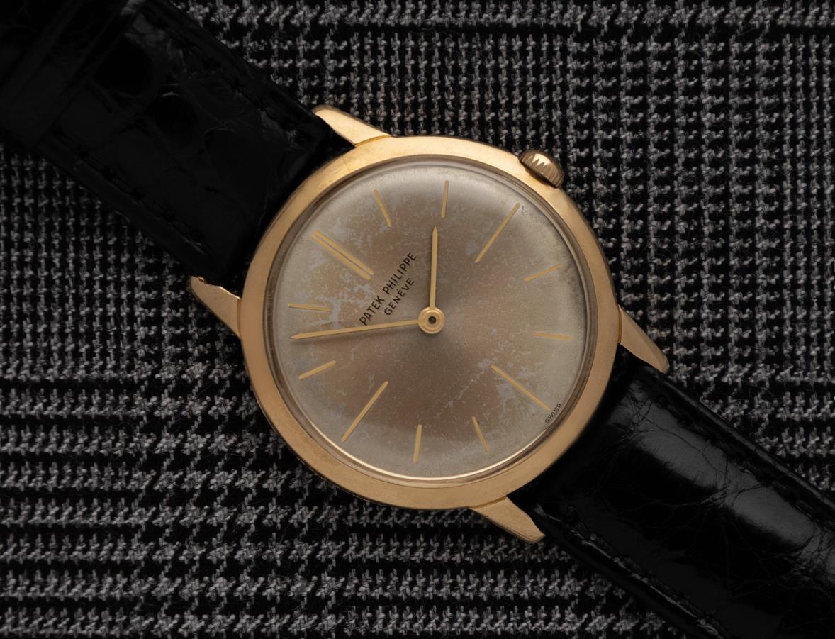 1967 Patek Philippe Vintage Reloj de Caballero de cuerda manual Ref. 2593 Reloj de vestir - Oro de 18 quilates en venta 2