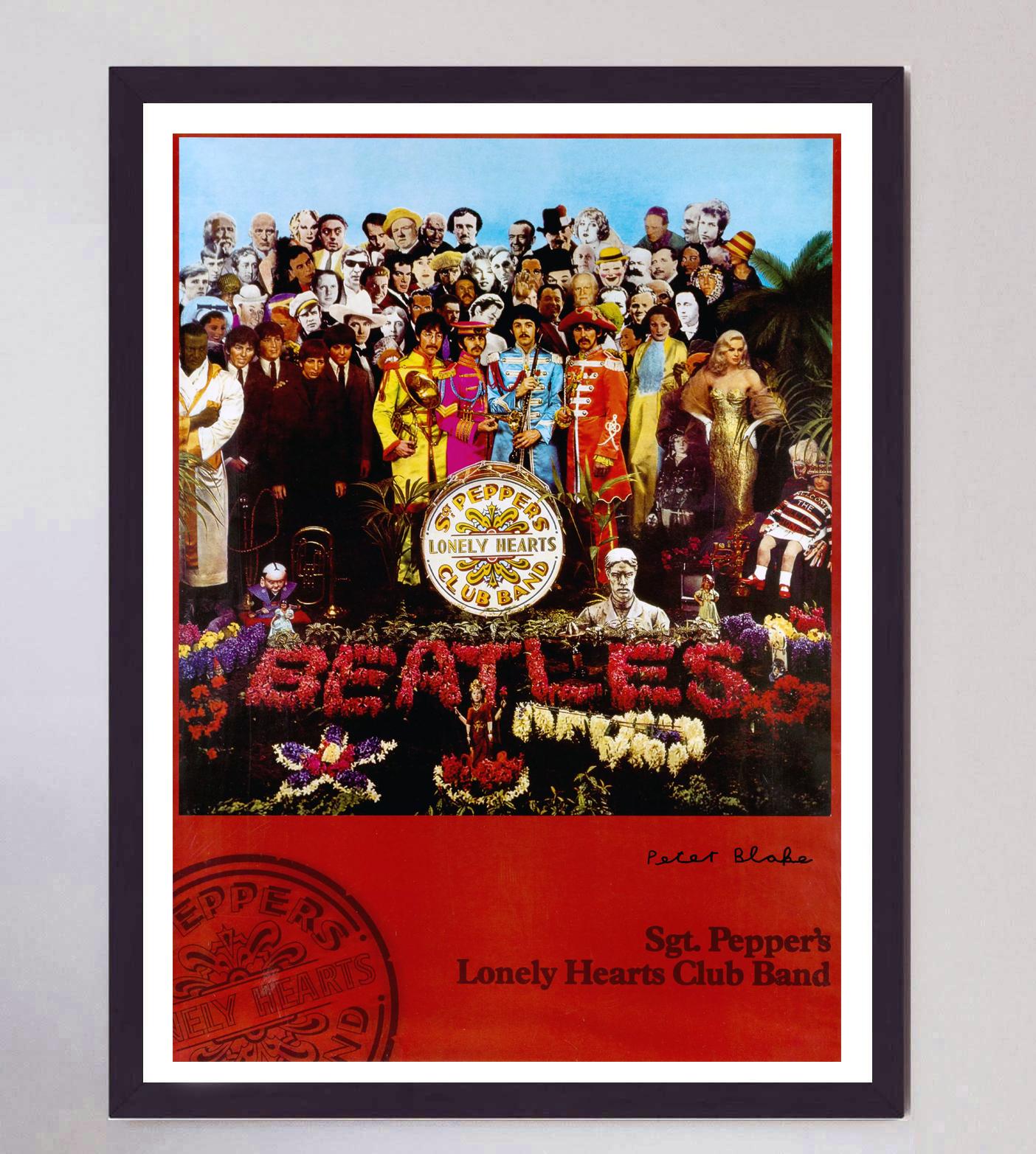sgt pepper's lonely hearts club band poster