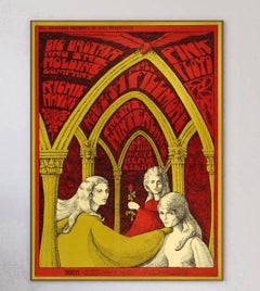 1967 Pink Floyd - Fillmore Original Vintage Poster