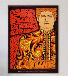 1967 Pink Floyd - Fillmore Original Vintage Poster
