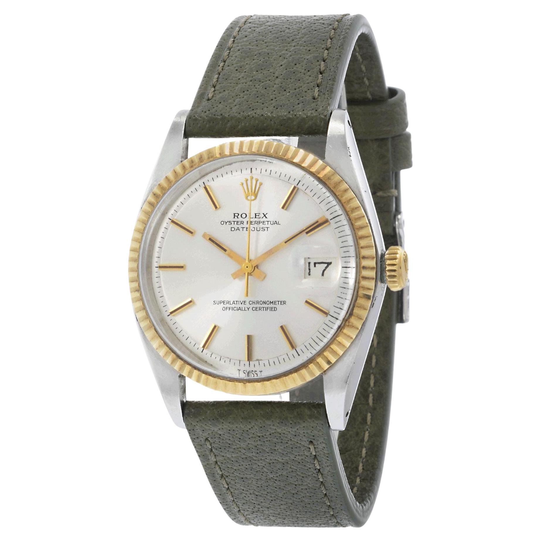 1967 Rolex Datejust Ref. 1601 Silver Dial For Sale