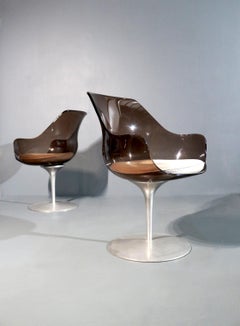 1967 Set 2 chairs Laverne, Champagne