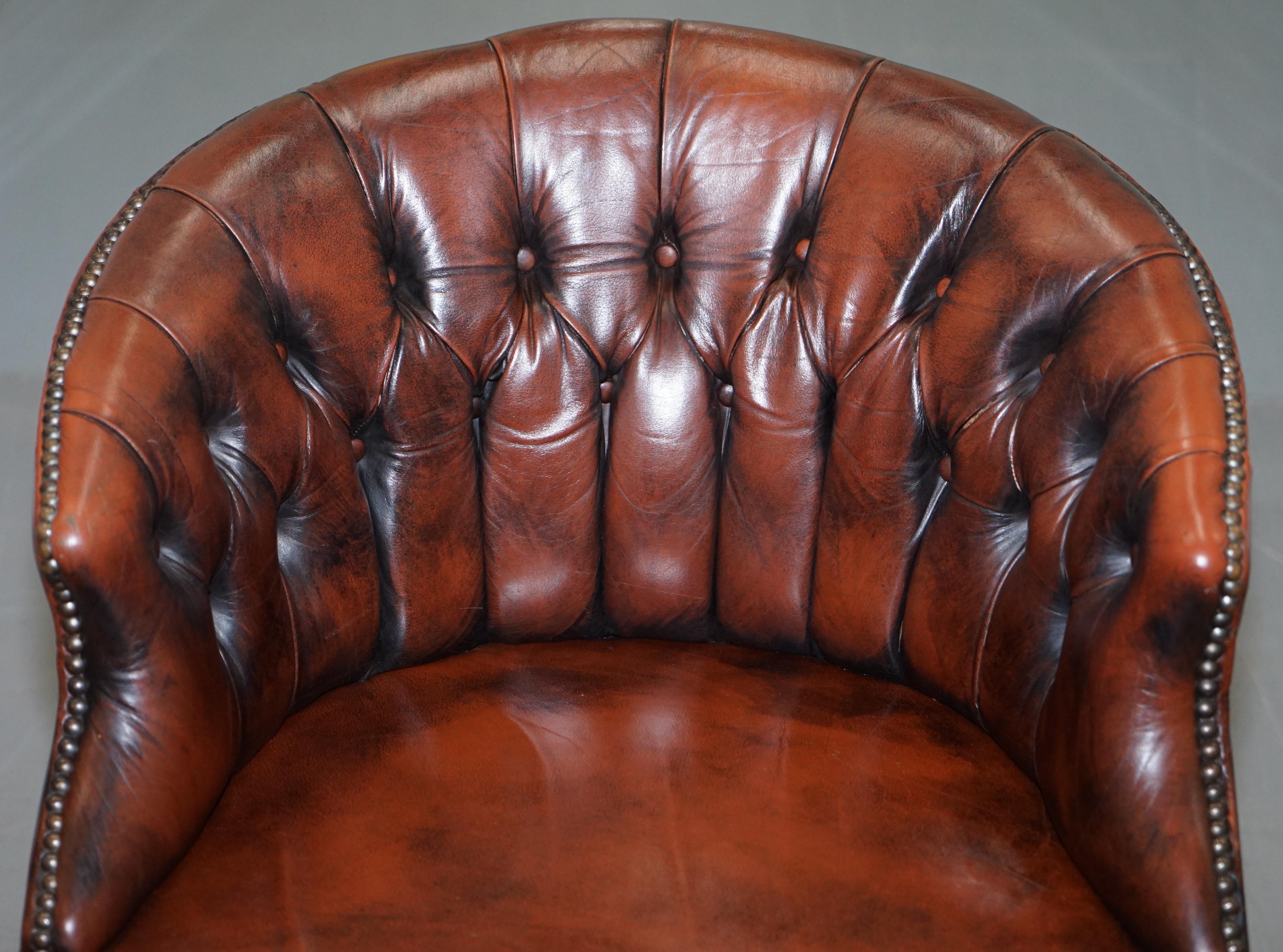 chesterfield study chair