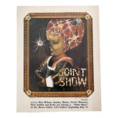 1967 Stanley Mouse "Joint Show" Psychedelic Advertisement Print