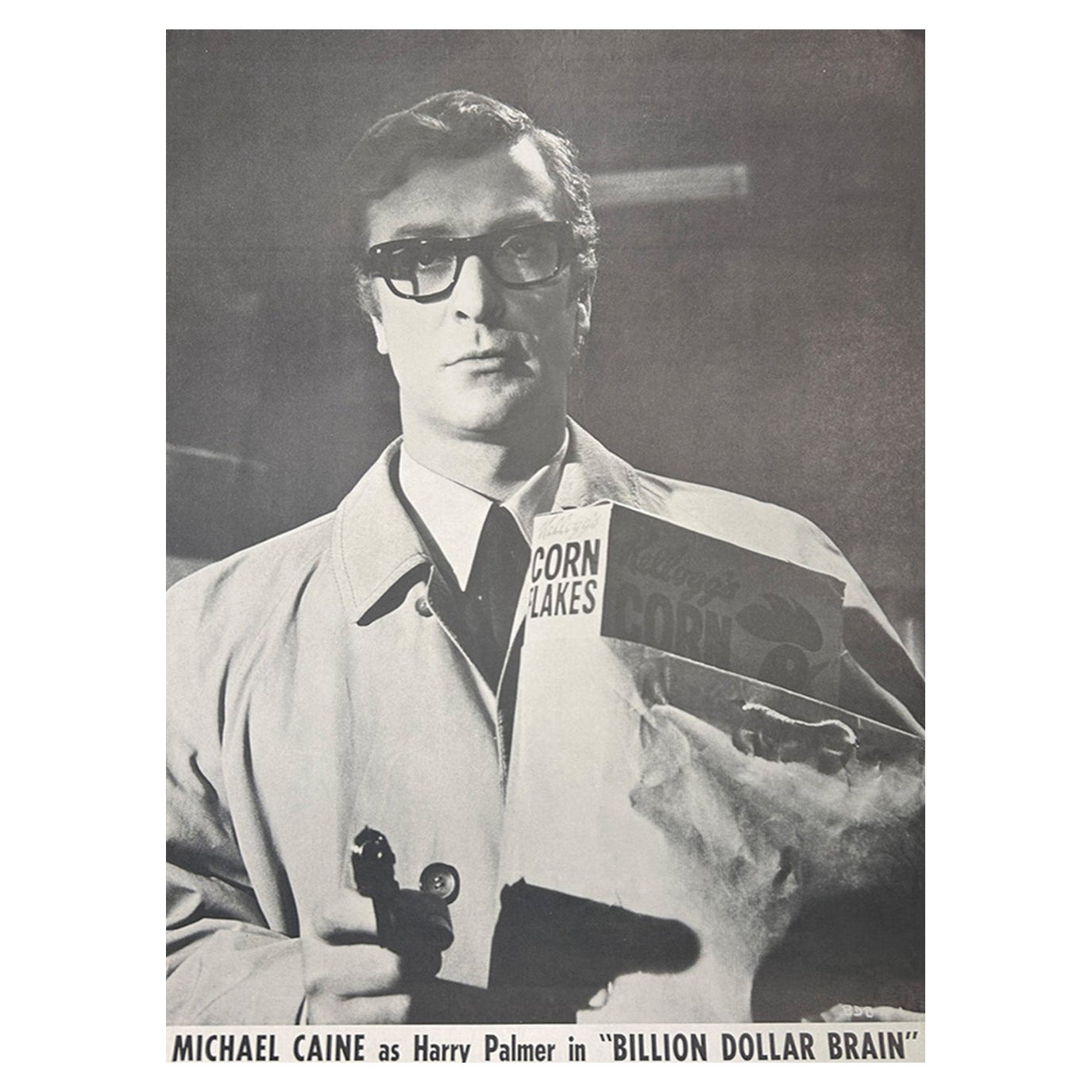 1967 Il cervello da un miliardo di dollari - Michael Caines Poster stampa originale del Regno Unito in vendita