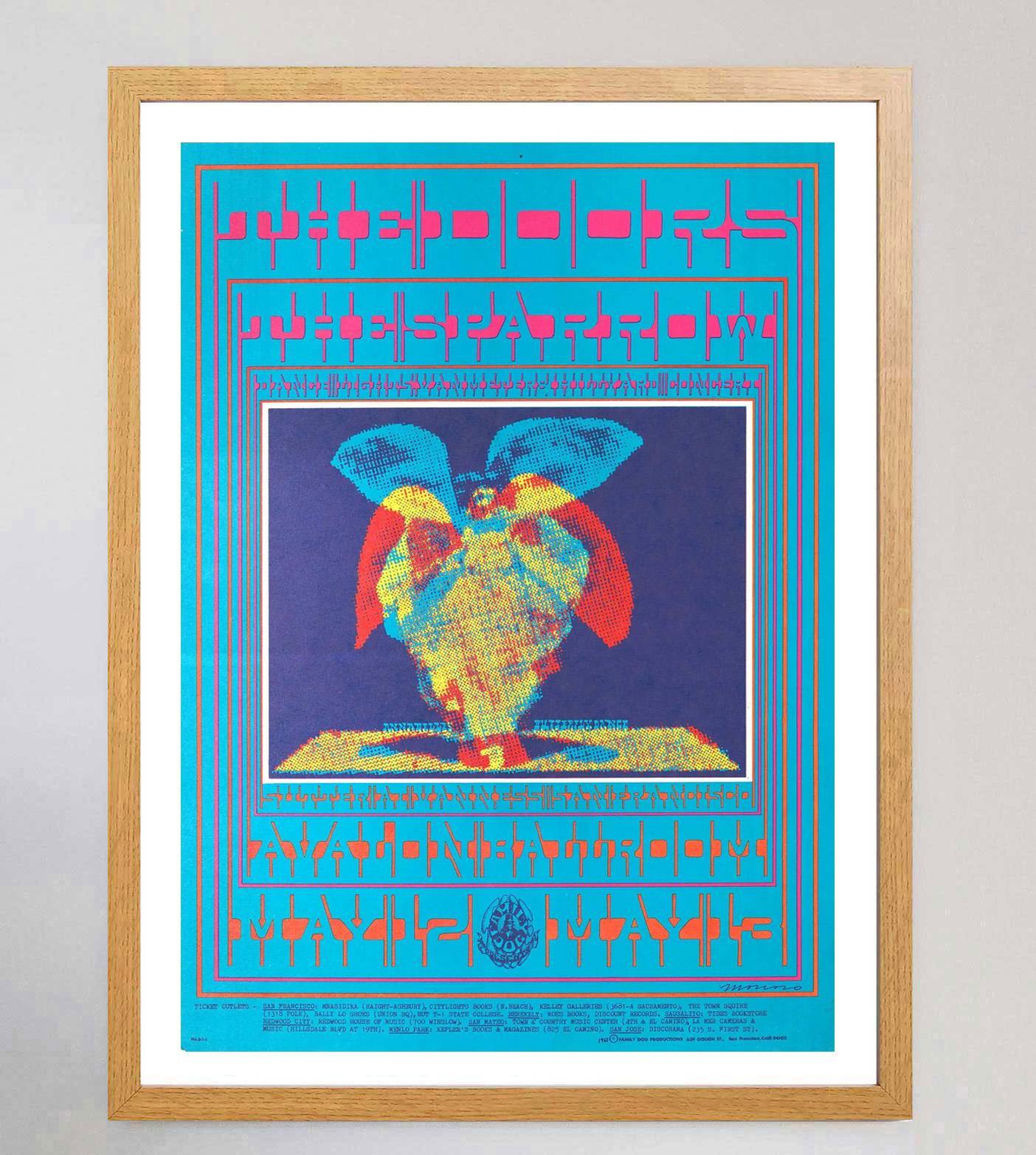 American 1967 The Doors - Avalon Ballroom Original Vintage Poster For Sale