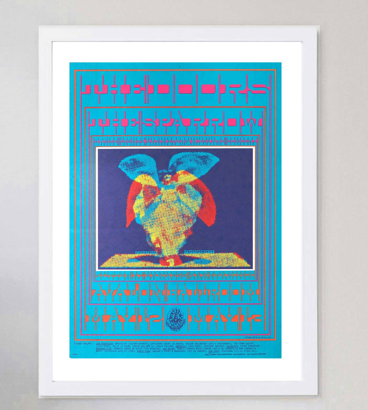 1967 The Doors - Avalon Ballroom Original Vintage Poster In Good Condition For Sale In Winchester, GB
