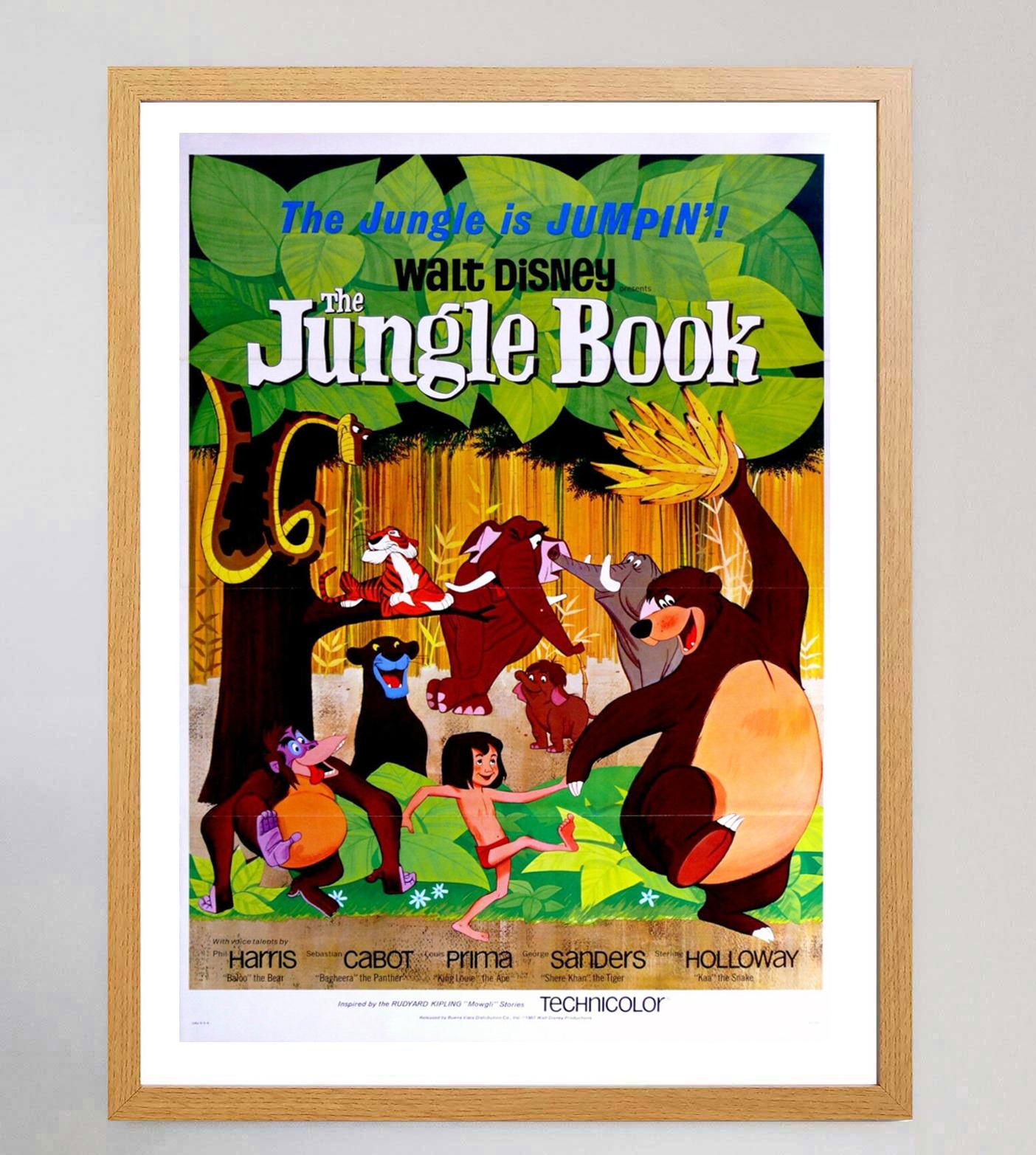 Original-Vintage-Poster „The Jungle Book“, 1967 (amerikanisch) im Angebot