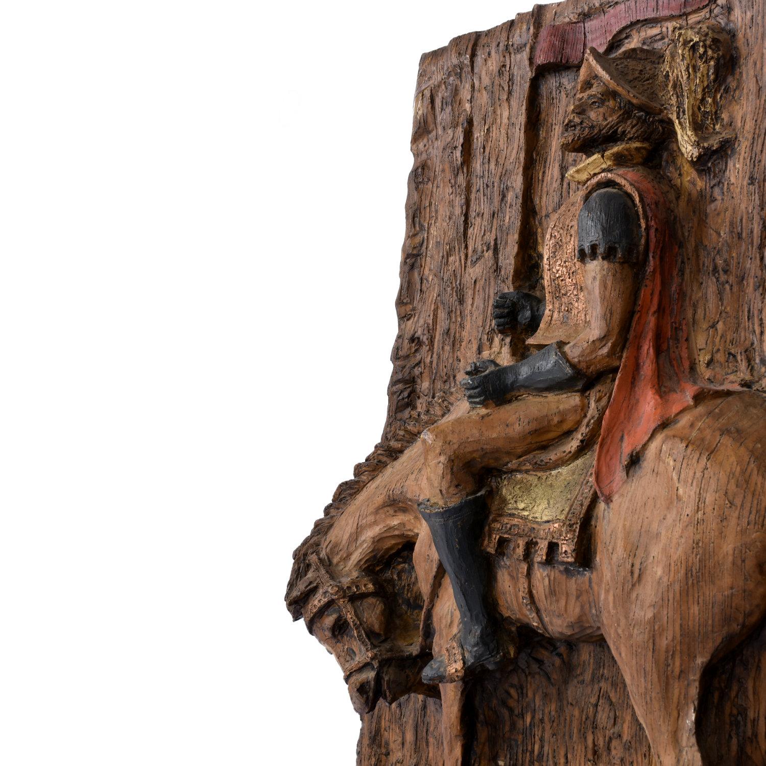 1967 Vanguard Studios Escultura de pared Don Quijote Conquistador español en venta 1