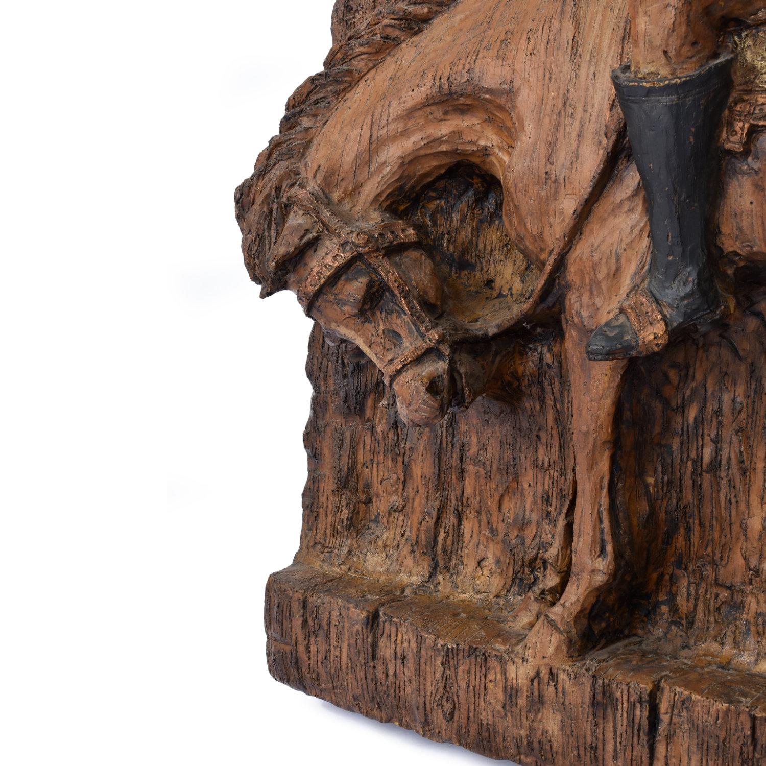 1967 Vanguard Studios Escultura de pared Don Quijote Conquistador español en venta 2