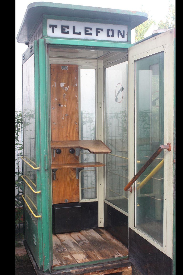 1967 Vintage Telephone Booth For Sale at 1stDibs