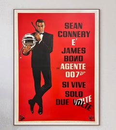 1967 You Only Live Twice (Italian) Original Vintage Poster