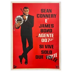1967 Du lebst nur zweimal (Italienisch) Original Vintage Poster