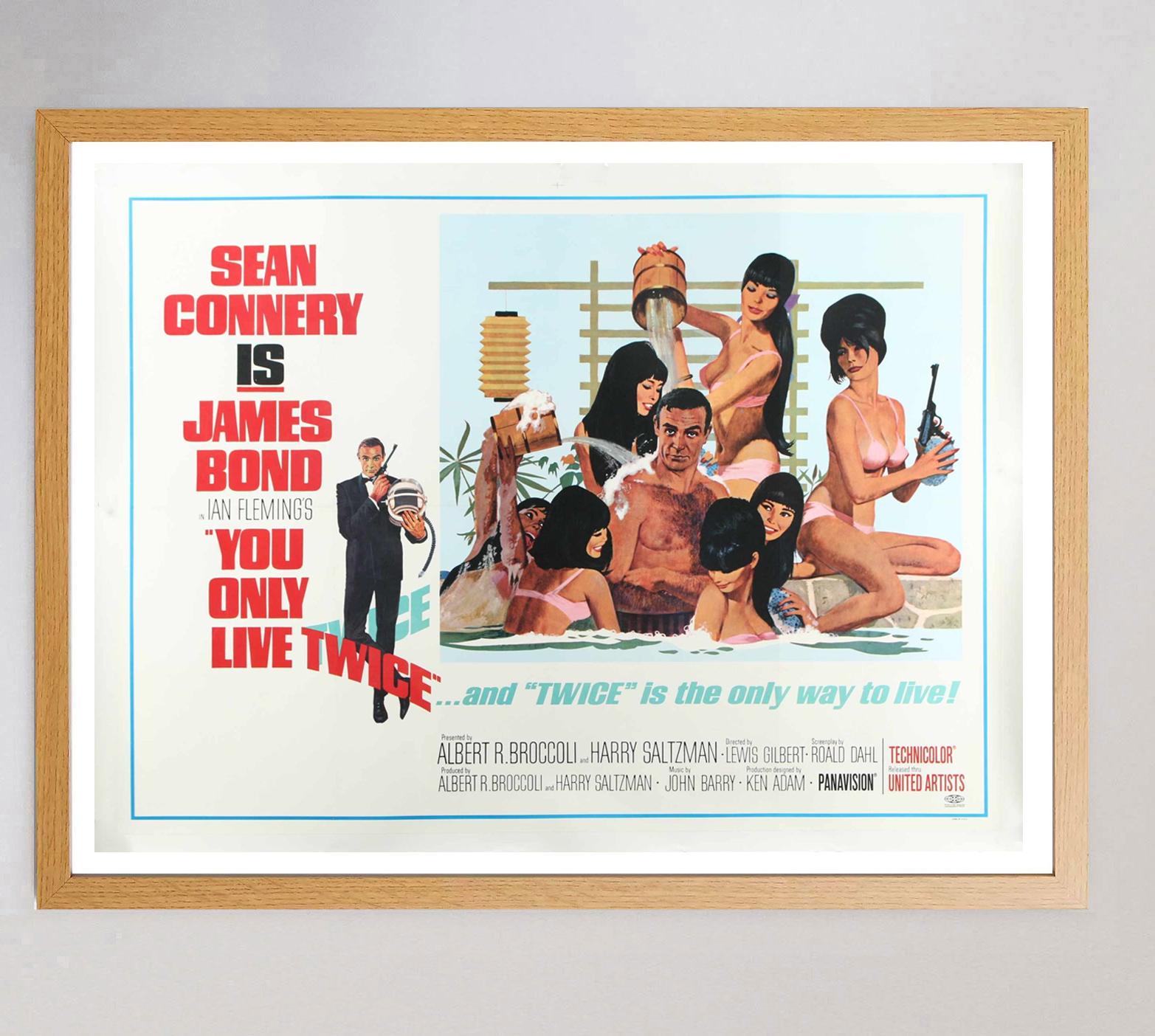 American 1967 You Only Live Twice Original Vintage Poster For Sale