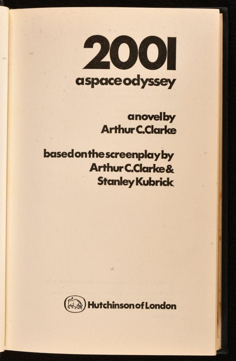 who wrote the book 2001 a space odyssey