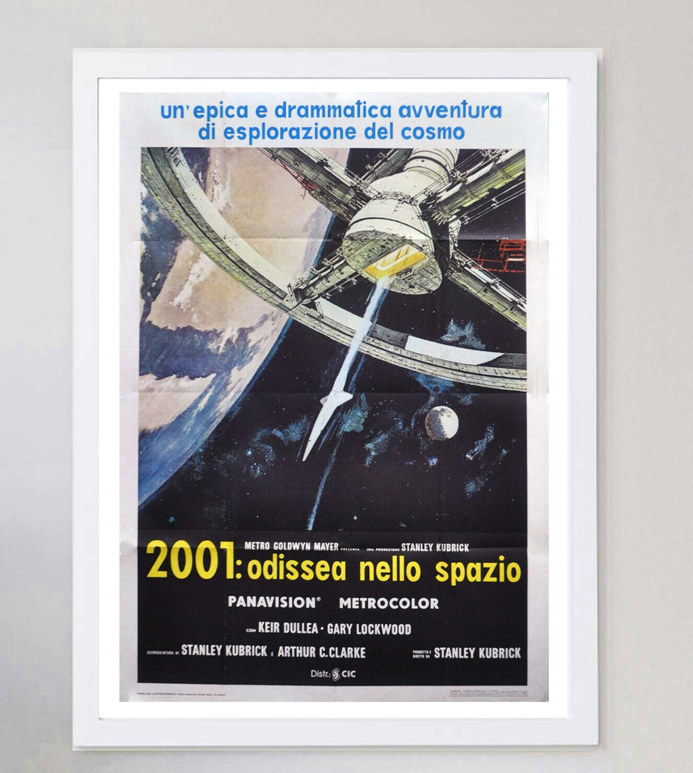 Mid-20th Century 1968 2001: A Space Odyssey (Italian) Original Vintage Poster For Sale