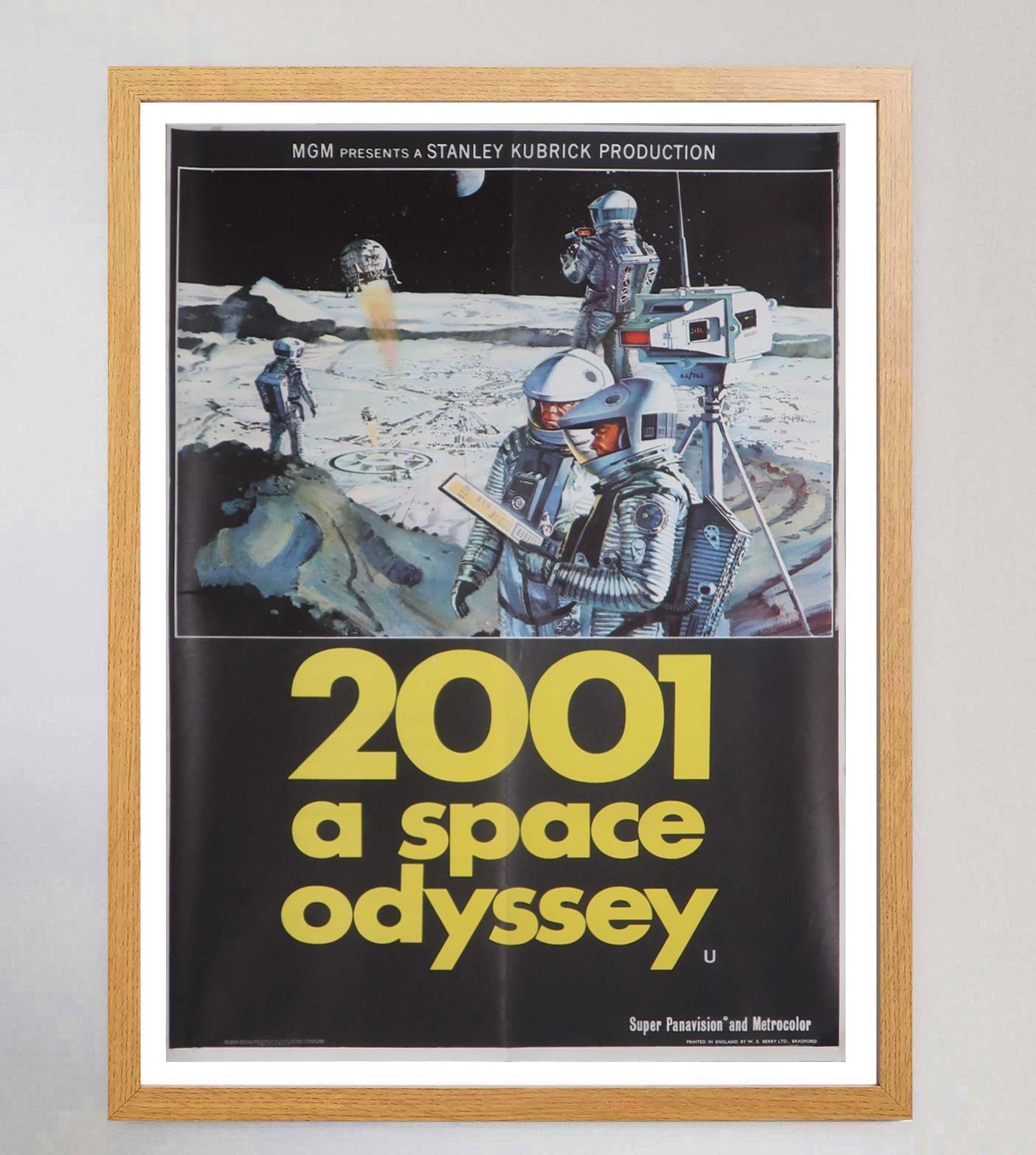 Paper 1968 2001: A Space Odyssey Original Vintage Poster For Sale