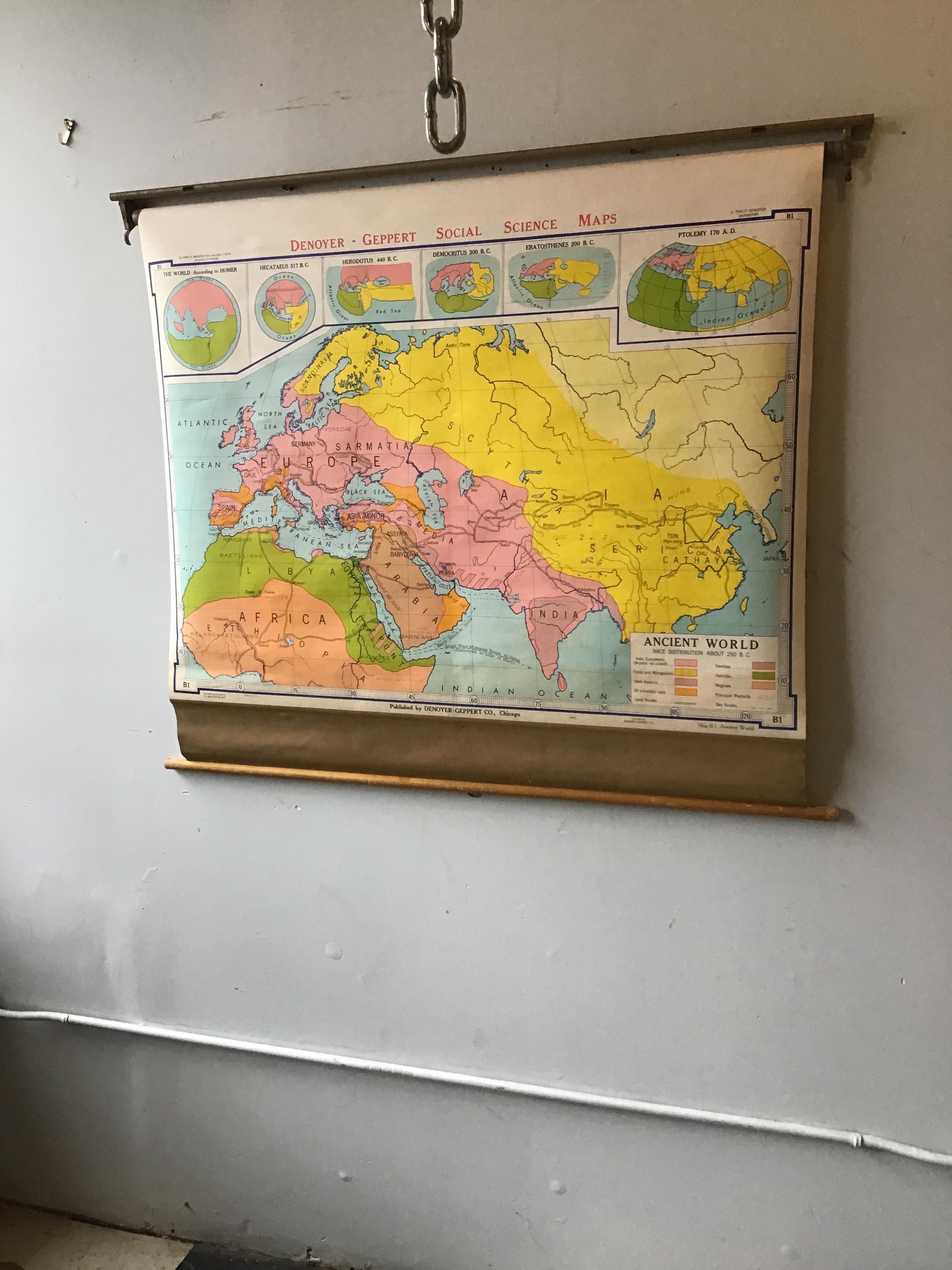 world map 1968