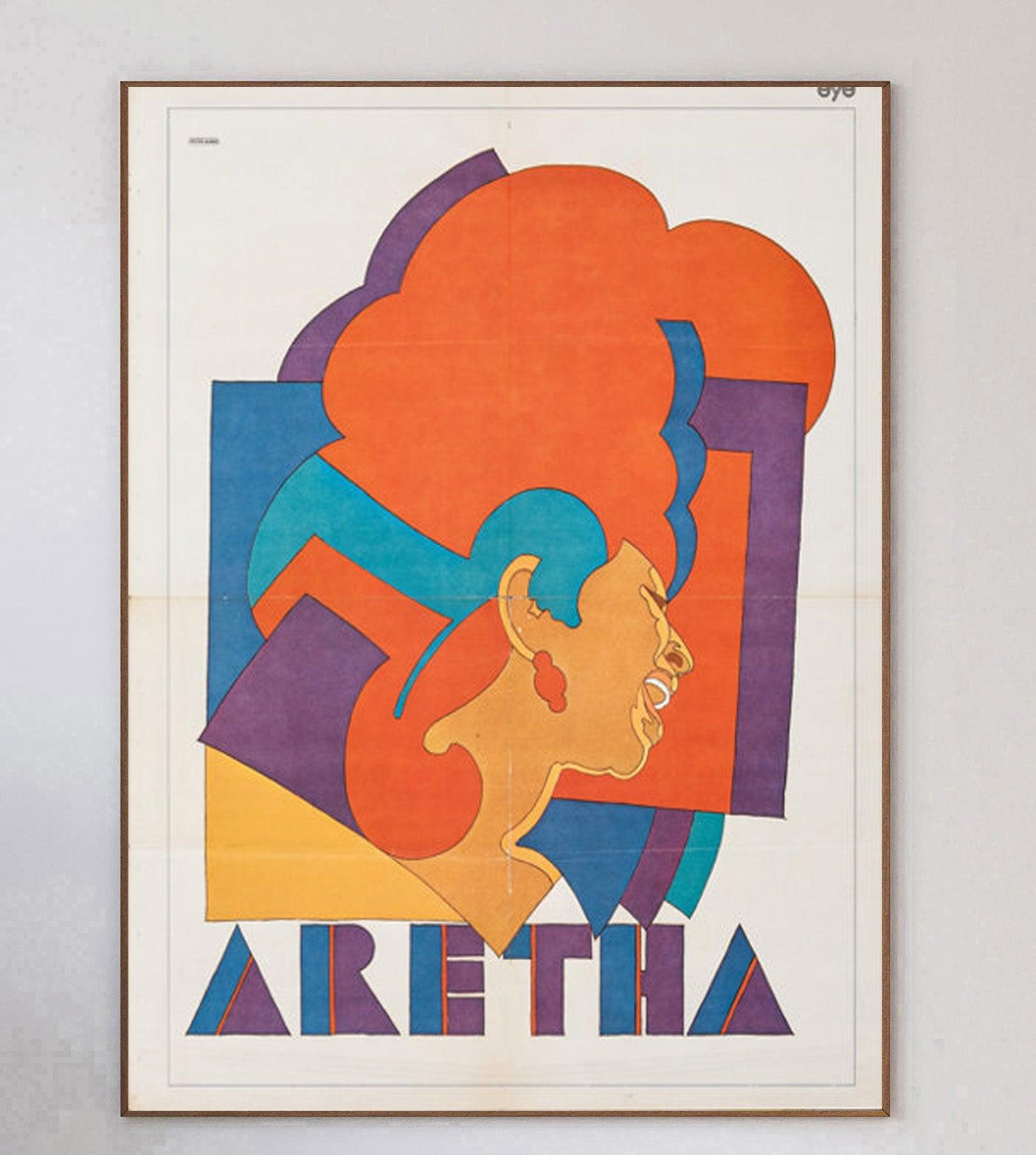 Il famoso graphic designer Milton Glaser fu incaricato di creare questo poster speciale che ritraeva la 