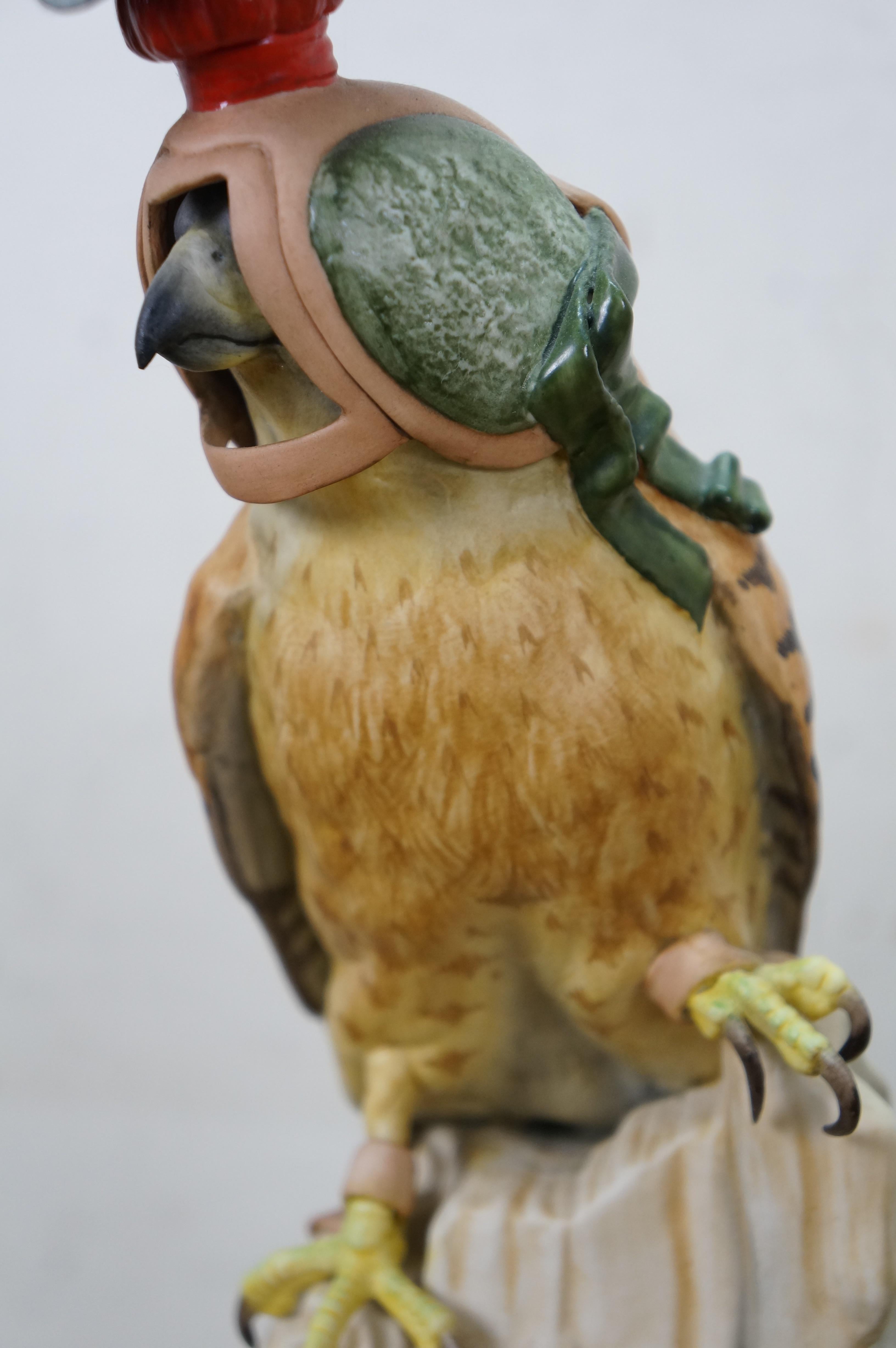 1968 Boehm Kestrel 492W Uccelli in porcellana Sculture Coppia 16