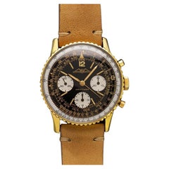 1968 Breitling Navitimer Vintage Aviator's AOPA Chronograph - 18K Gold Plated