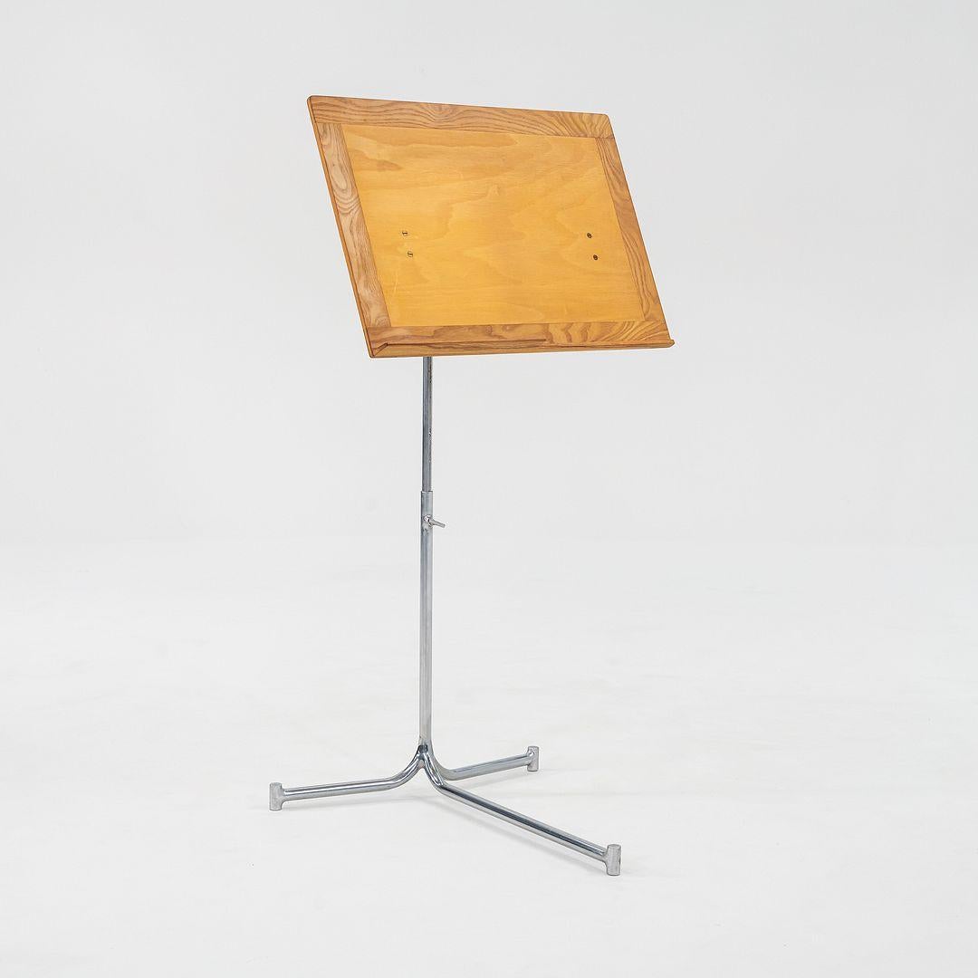 Suédois 1968 Bruno Mathsson pour Firma Karl Mathsson Stand de lecture musicale en bouleau et frêne en vente